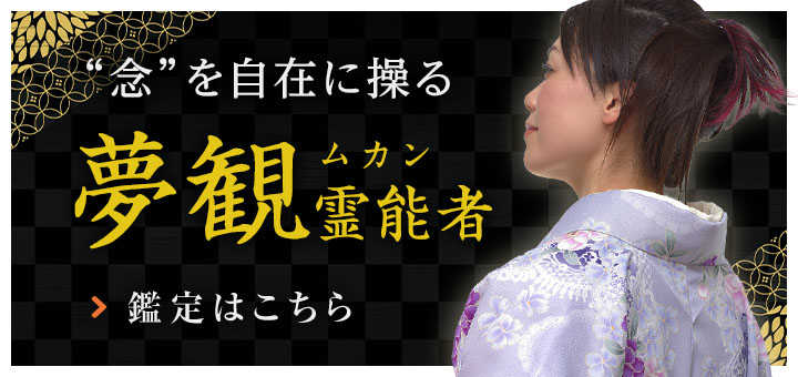 新人：夢観(ムカン)霊能者