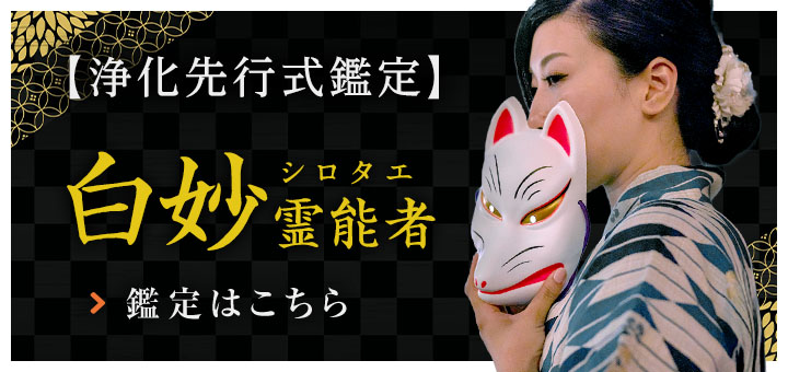 新人：白妙 (シロタエ) 霊能者