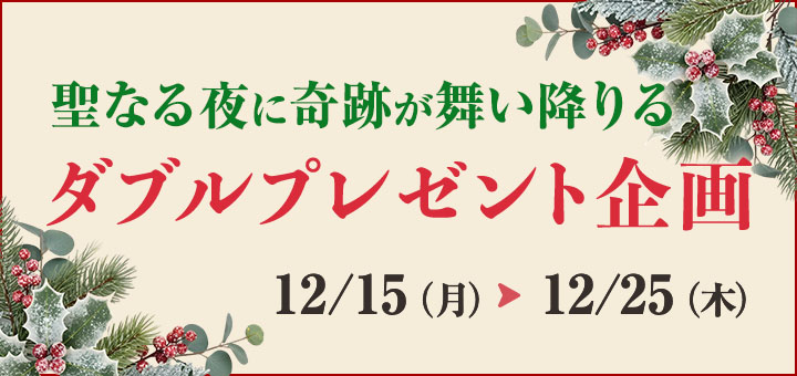 Xmasダブルプレゼント